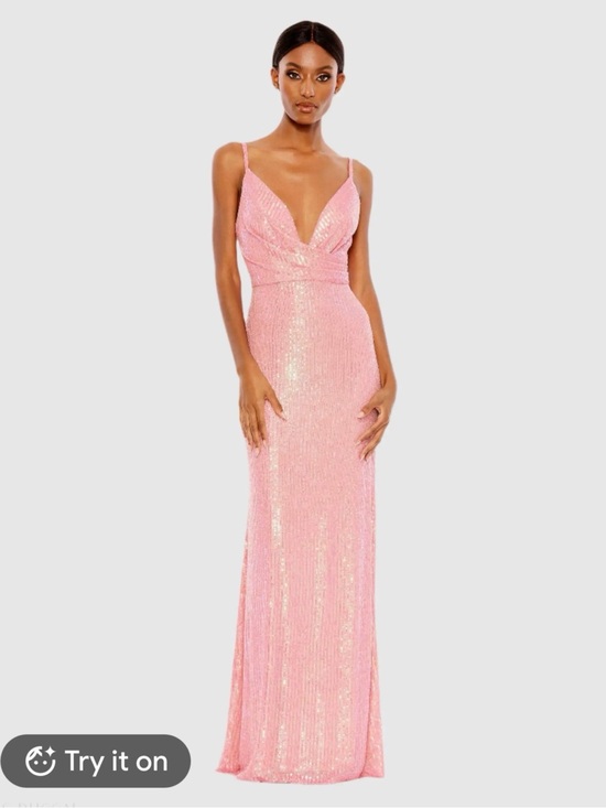 Ieena For Mac Duggal Dresses & Skirts - IEENA by MAC DUGGAL Sequined Draped V Neck Gown size 8